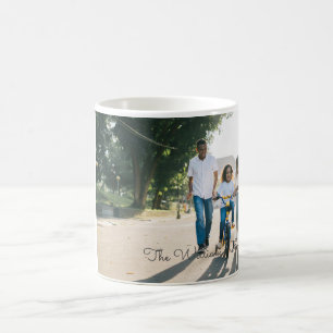 Custom Photo and Text Coffee Mug