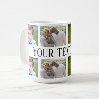 Custom photo and text mug, Personalised photo mug, Coffee Mug