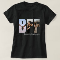 Custom Photo And Text Personalised BFF Friends