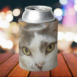 Custom Photo and Text Personalised Can Cooler<br><div class="desc">Upload a photo, add text, and easily create your personalised can cooler. Click CUSTOMIZE to change the text colour. You can TRANSFER this DESIGN on other Zazzle products and adjust it to fit most of the Zazzle items. You can also click the CUSTOMIZE button to add, delete or change details...</div>