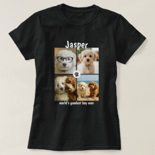 Custom Photo And Text Personalised Dog or Cat T-Shirt