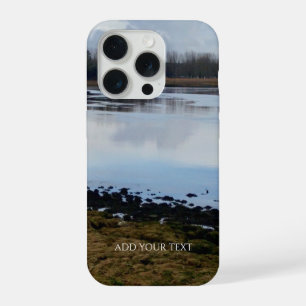 Custom Photo And Text Personalised Landscape iPhone 15 Pro Case