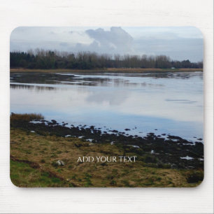 Custom Photo And Text Personalised Landscape Mouse Mat