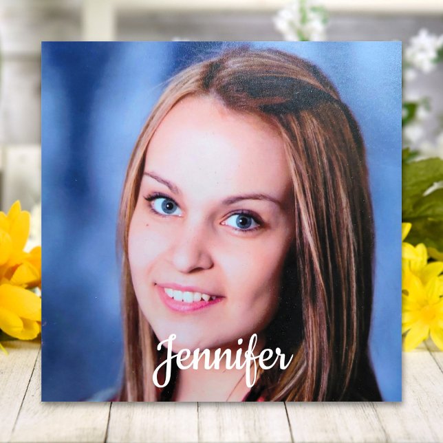 Custom Photo And Text Personalised Magnetic Card (Creator Uploaded)