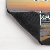 Custom Photo and Text Personalised Mouse Mat (Corner)