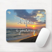 Custom Photo and Text Personalised Mouse Mat (With Mouse)