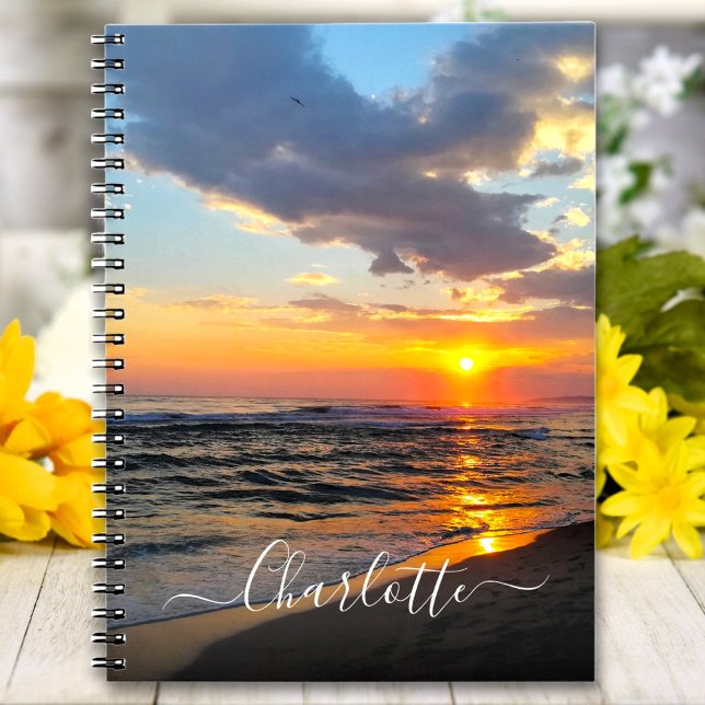 Custom Photo and Text Personalised Notebook (Creator Uploaded)