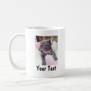 Custom Photo and Text Personalised Pet Lover Coffee Mug