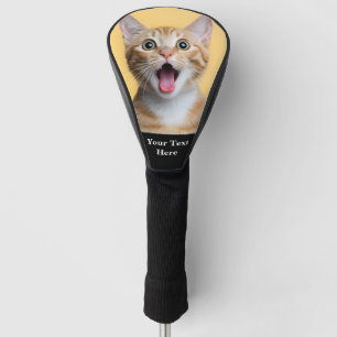 Custom Photo and Text Personalized Golf Head Cover