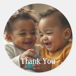 Custom Photo and Text Sticker