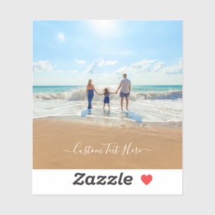 Custom Photo and Text - Unique Your Own Design -  