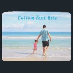 Custom Photo and Text - Your Own Design - Best DAD iPad Air Cover<br><div class="desc">Custom Photo and Text - Your Own Design - Special - Personalised Family / Friends or Personal Gift - Add Your Text and Photo - Resize and move or remove and add elements / image with customisation tool. Choose / add your favourite font / text colour ! You can transfer...</div>
