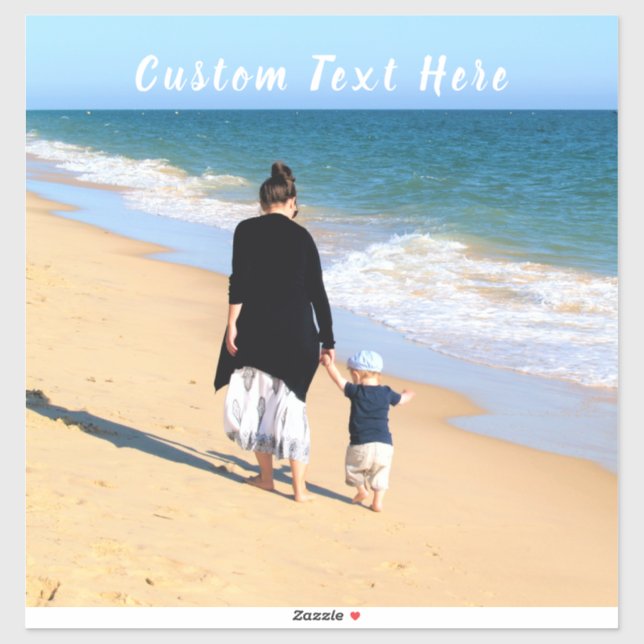 Custom Photo and Text - Your Own Design - Best MOM (Sheet)