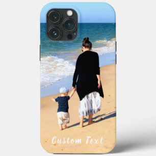 Custom Photo and Text - Your Own Design - Best Mum iPhone 13 Pro Max Case
