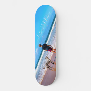 Custom Photo and Text - Your Own Design - Friends  Skateboard