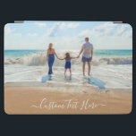 Custom Photo and Text Your Own Design - My Family iPad Air Cover<br><div class="desc">Custom Photo and Text - Unique Your Own Design -  Personalised Family / Friends or Personal Gift - Add Your Text and Photo - Resize and move elements with customisation tool !</div>