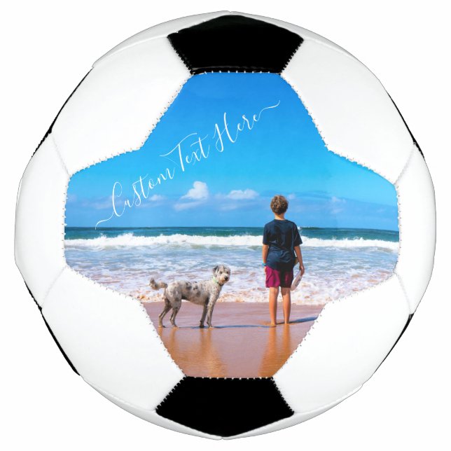 Custom Photo and Text - Your Own Design - My Pet   Football (Front)