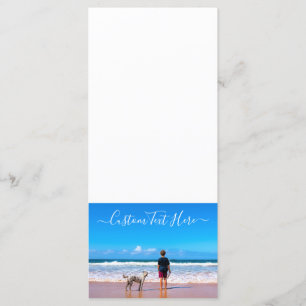 Custom Photo and Text - Your Own Design - My Pet Menu