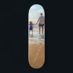 Custom Photo and Text - Your Own Design  Skateboard<br><div class="desc">Custom Photo and Text - Unique Your Own Design -  Personalised Family / Friends or Personal Gift - Add Your Text and Photo - Resize and move elements with customisation tool !</div>
