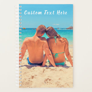 Custom Photo and Text - Your Own Design - Special Planner