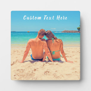 Custom Photo and Text - Your Own Design - Special  Plaque