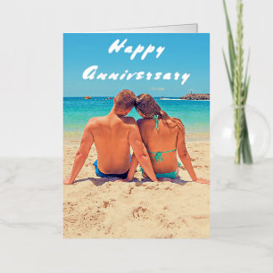 Custom Photo Anniversary Card Your Romantic Photos