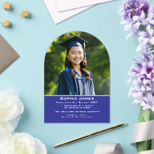custom photo  -arch Graduation Announcement