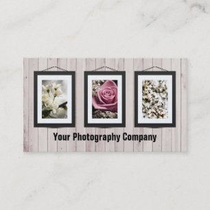 Custom Photo Art Gallery Business Cards