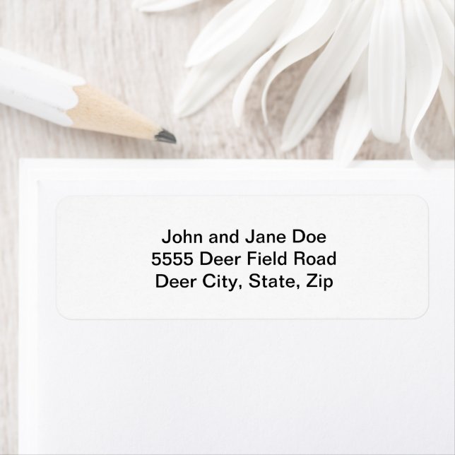 Custom Photo Art Logo Return Address (Insitu)