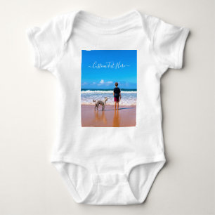 Custom Photo Baby Bodysuit with Your Photos
