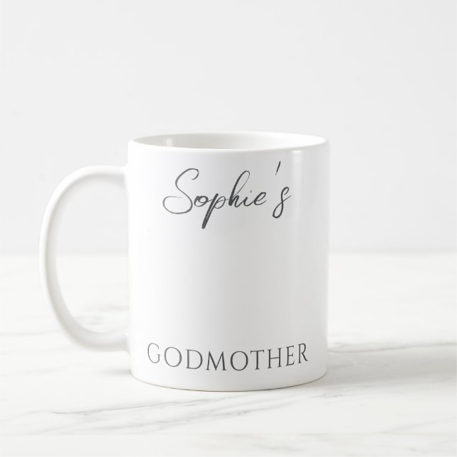 Custom Photo Baby Godmother Mug (Left)