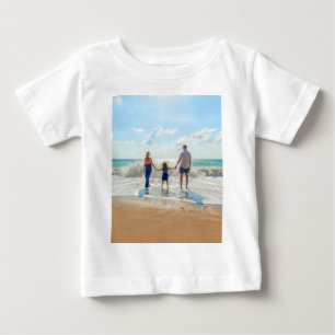 Custom Photo Baby T-Shirt - Unique Your Own Design
