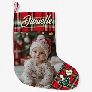 Custom Photo Baby's First Christmas Small Christmas Stocking