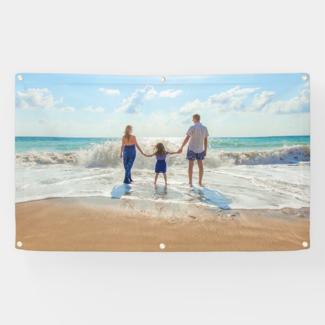 Custom Photo Banner Your Own Design Personalised (Horizontal)