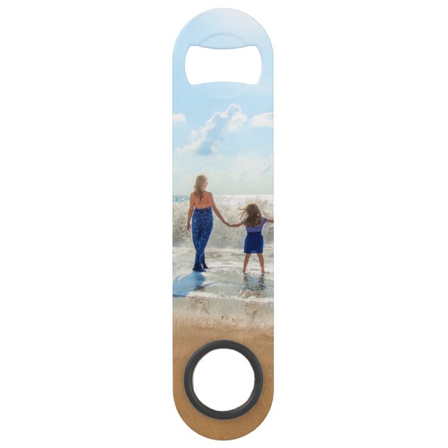 Custom Photo Bar Key with Your Favourite Photos (Front)