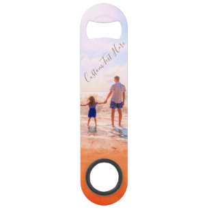 Custom Photo Bar Key with Your Photos and Text
