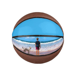 Custom Photo Basketball Gift with Your Pet Photos 