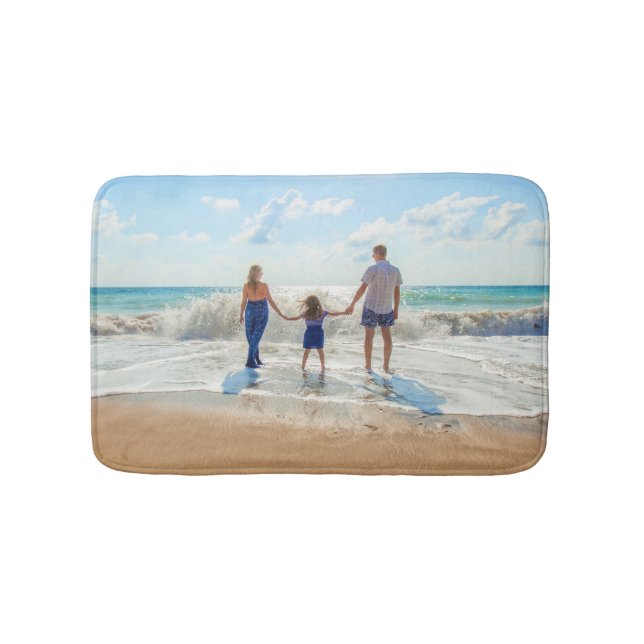 Custom Photo Bath Mat Gift Your Favourite Photos (Front)