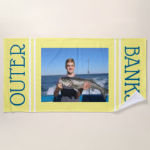 Custom photo beach towel - personalised gift