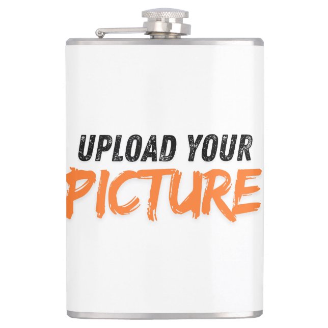 Custom Photo Beer & Wine Flask (Front)