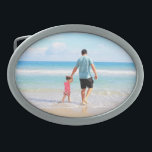 Custom Photo Belt Buckle with Your Photos<br><div class="desc">Custom Photo Belt Buckles - Your Own Design - Special - Personalised Family / Friends or Personal Belt Buckle Gift - Add Your Photo / or Text - Resize and move or remove and add elements / image with Customisation tool. You can transfer this design to more than 1000 Zazzle...</div>