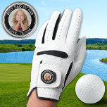 Custom Photo Best Dad By Par Personalised Golfer Golf Glove<br><div class="desc">Best Dad By Par ... Two of your favourite things , golf and your kid ! Now you can take your kid with you as you play 18 holes . Surprise the Dad and Golf Lover with these super cute photo custom golf glove and golf ball marker and matching golf...</div>