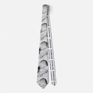 Custom Photo Best Dad Ever Tie