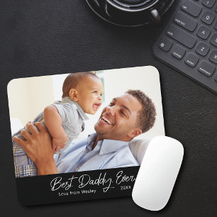 Custom Photo Best Daddy Ever Mousepad