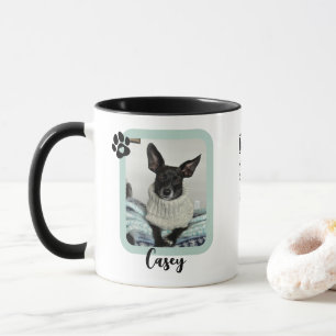 Custom Photo Best Dog Ever Quote Mug