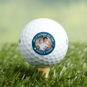 Custom Photo Best Father Father's Day Golf Balls
