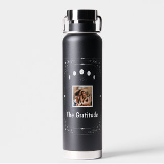 Custom Photo Best Friend Tarot Zodiac Bridesmaid Water Bottle