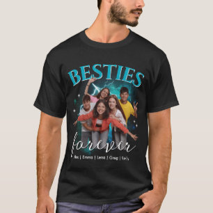 Custom Photo Best Friends Bootleg Rap Besties T-Shirt
