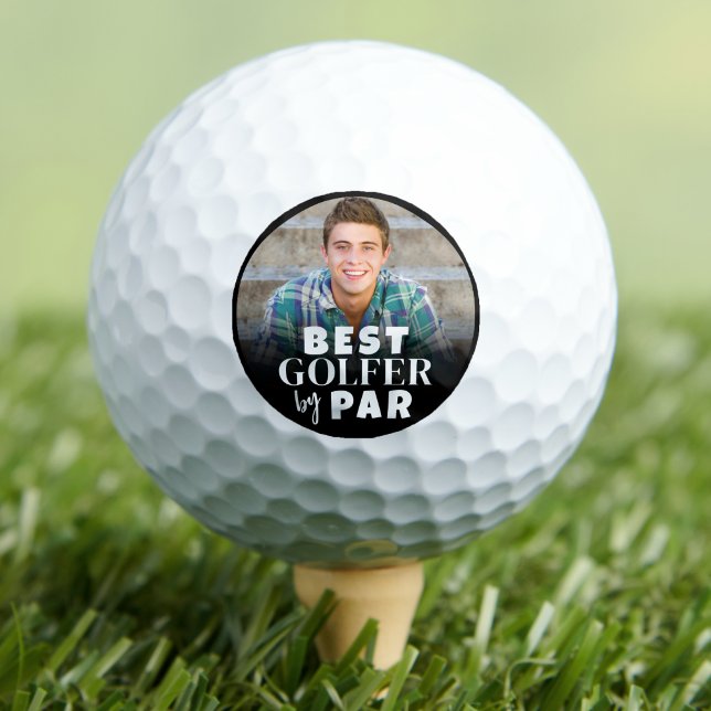 Custom Photo Best Golfer Golf Balls (Create your Own Photo Golf Balls)