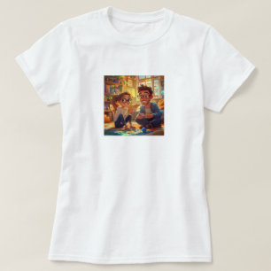 Custom Photo Best Mom Ever   Trendy modern T-Shirt